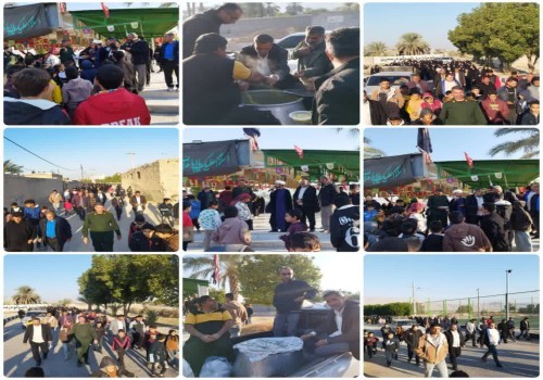 برگزاری همایش پیاده‌روی  به مناسبت هفته بسیج در شهرمبارک آباد